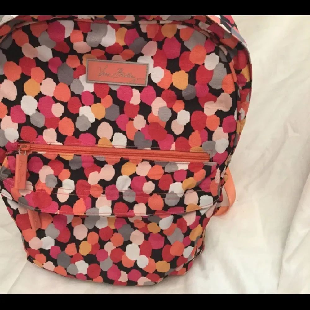Vera Bradley Campus Backpack Multi Color Pixie - Picture 3 of 6